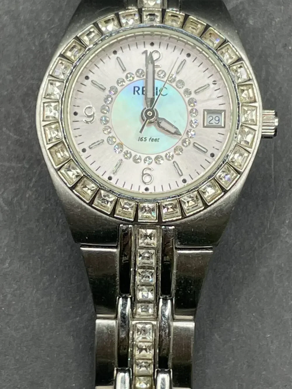 Relic by Fossil ZR11787 Women's Stainless Steel Analog Dial Quartz Watch 25mm